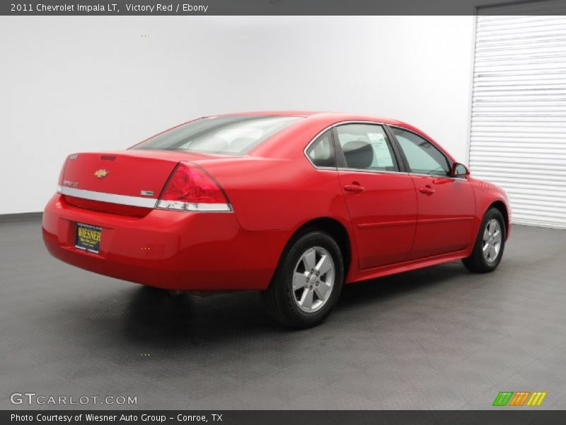Victory Red / Ebony 2011 Chevrolet Impala LT