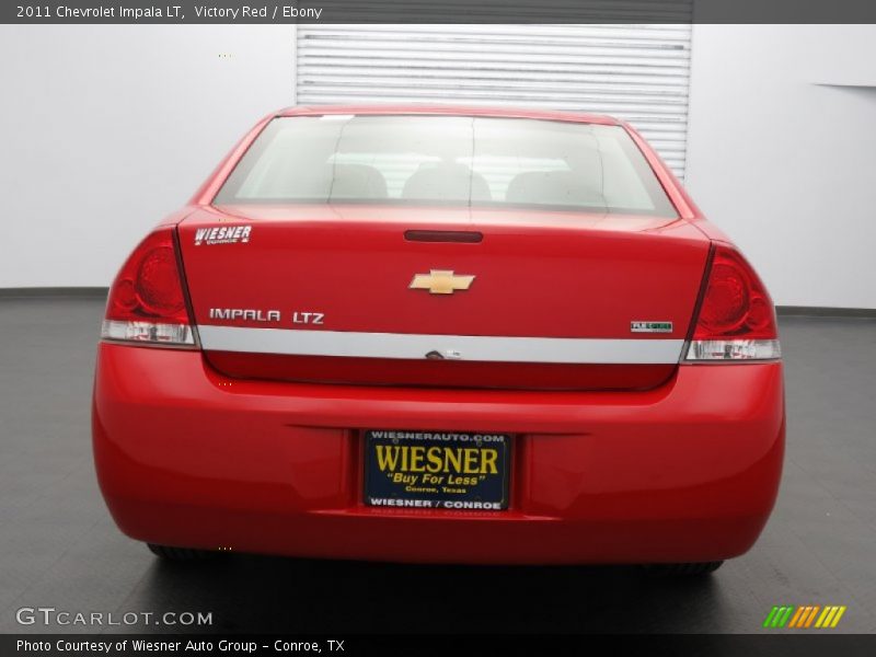 Victory Red / Ebony 2011 Chevrolet Impala LT