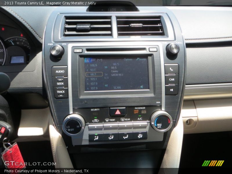 Magnetic Gray Metallic / Ivory 2013 Toyota Camry LE