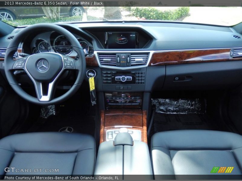 Polar White / Black 2013 Mercedes-Benz E 350 Sedan