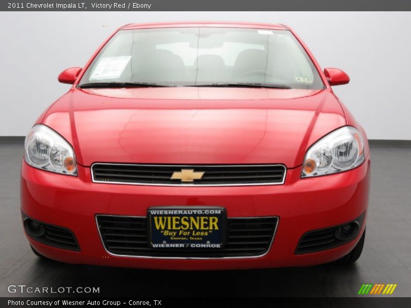 Victory Red / Ebony 2011 Chevrolet Impala LT