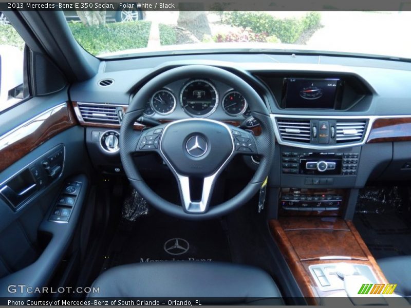 Dashboard of 2013 E 350 Sedan
