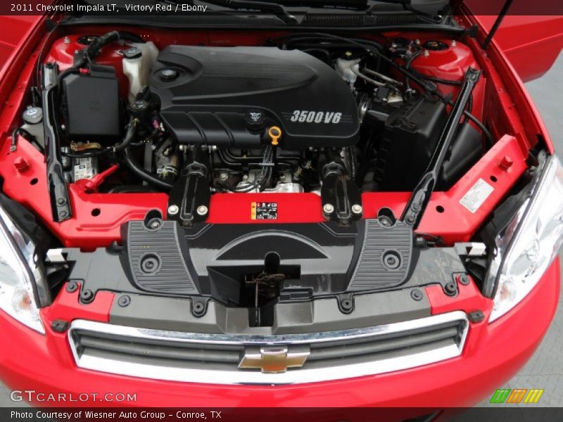 Victory Red / Ebony 2011 Chevrolet Impala LT