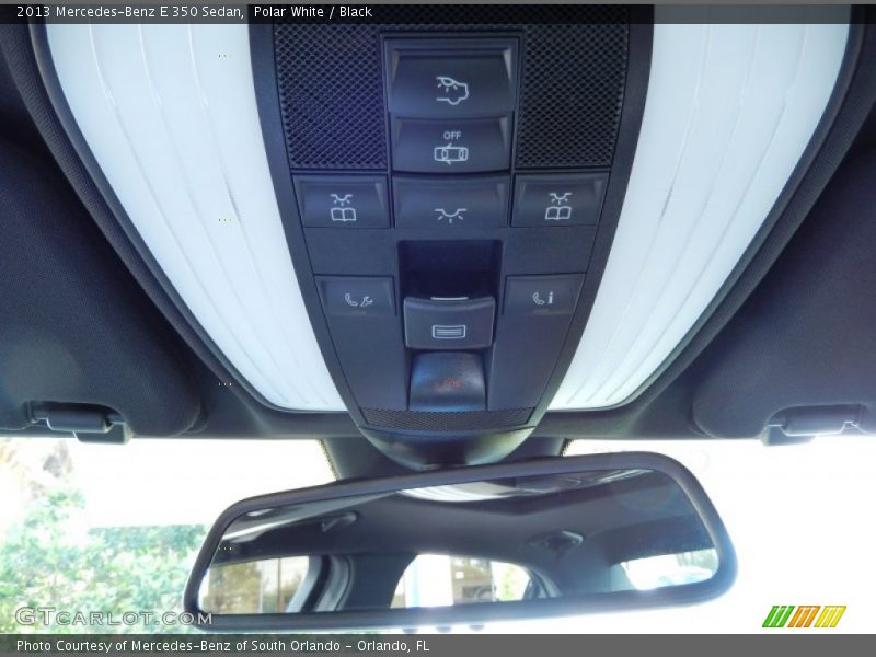 Polar White / Black 2013 Mercedes-Benz E 350 Sedan