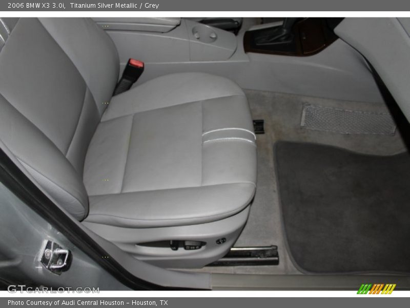 Titanium Silver Metallic / Grey 2006 BMW X3 3.0i