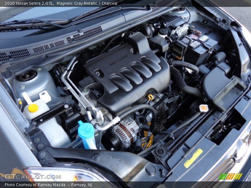 Magnetic Gray Metallic / Charcoal 2010 Nissan Sentra 2.0 SL