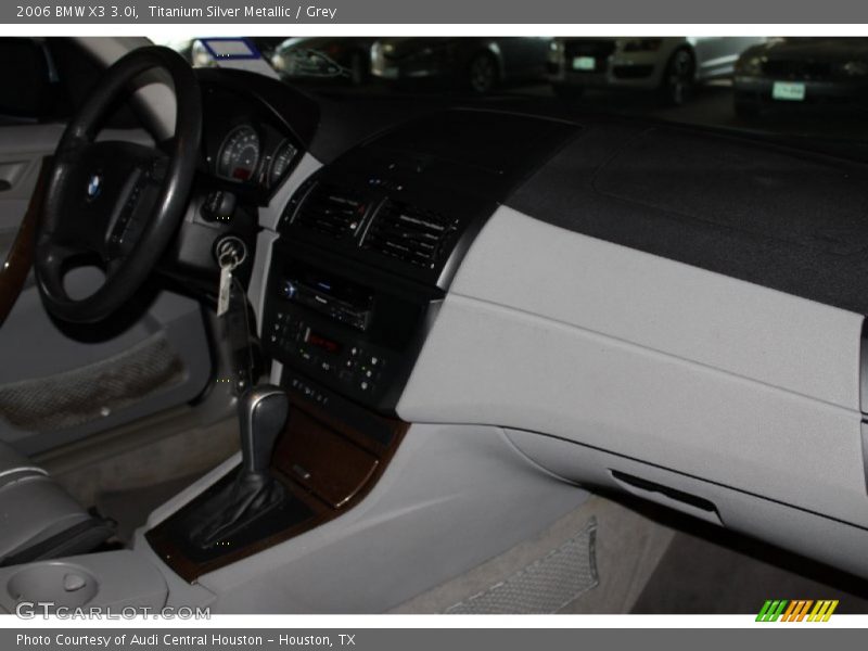 Titanium Silver Metallic / Grey 2006 BMW X3 3.0i