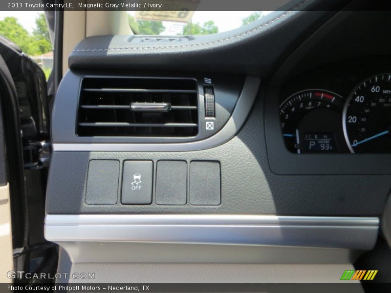 Magnetic Gray Metallic / Ivory 2013 Toyota Camry LE