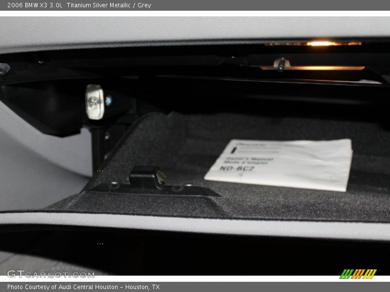 Titanium Silver Metallic / Grey 2006 BMW X3 3.0i