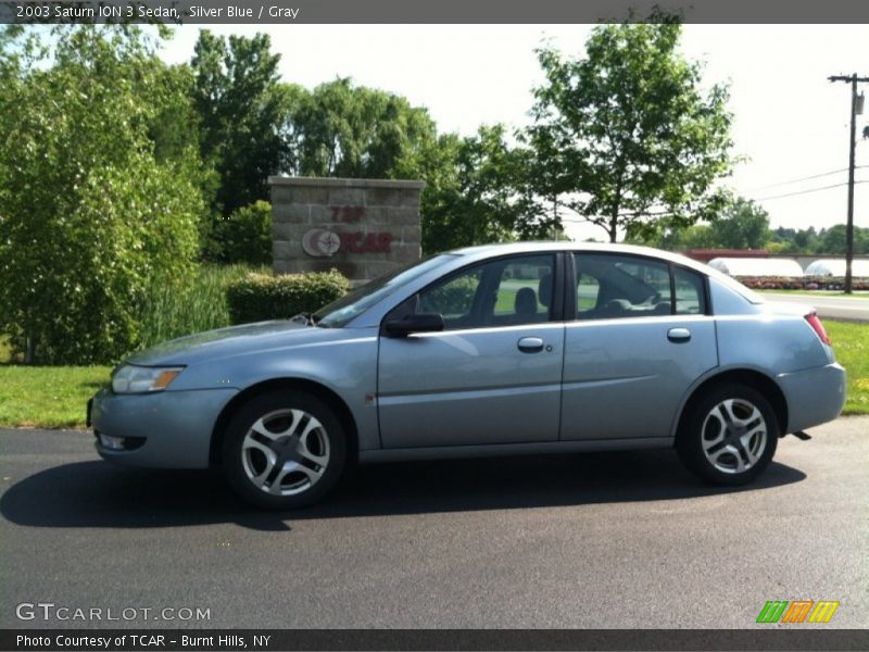 Silver Blue / Gray 2003 Saturn ION 3 Sedan