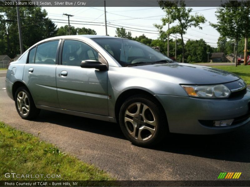 Silver Blue / Gray 2003 Saturn ION 3 Sedan