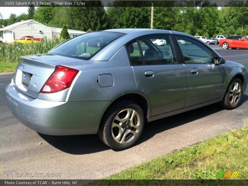 Silver Blue / Gray 2003 Saturn ION 3 Sedan