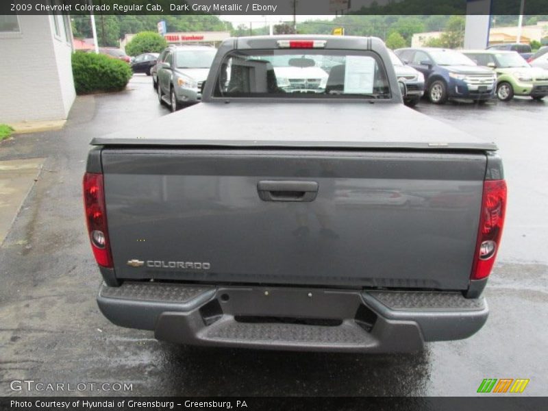 Dark Gray Metallic / Ebony 2009 Chevrolet Colorado Regular Cab