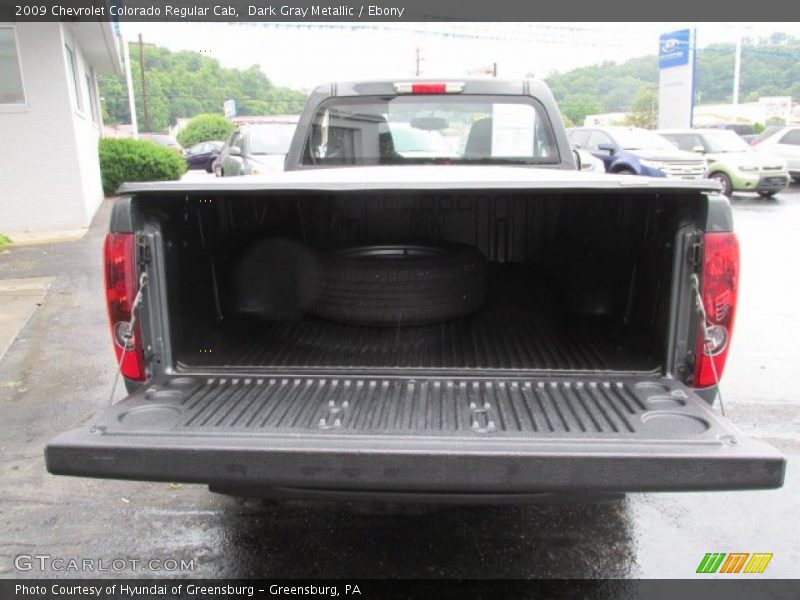 Dark Gray Metallic / Ebony 2009 Chevrolet Colorado Regular Cab