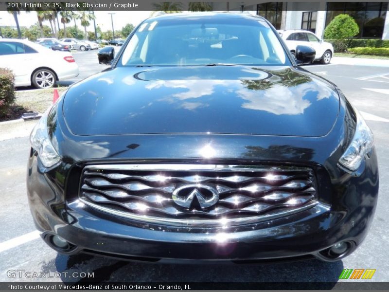 Black Obsidian / Graphite 2011 Infiniti FX 35