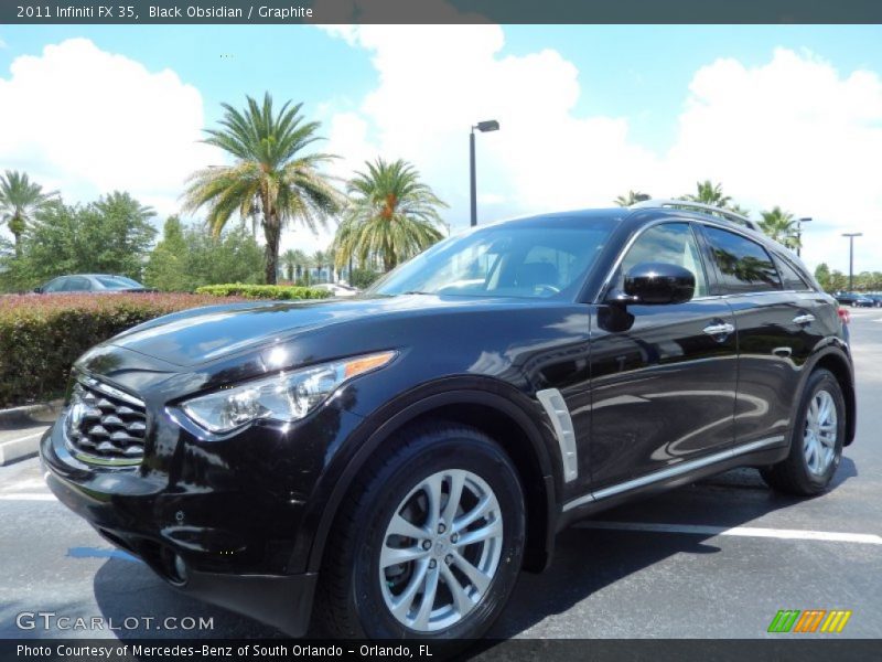Black Obsidian / Graphite 2011 Infiniti FX 35