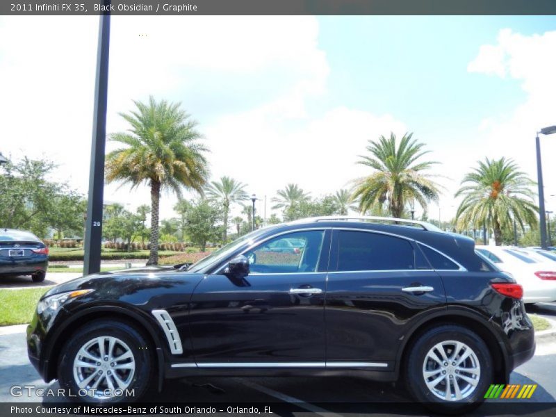 Black Obsidian / Graphite 2011 Infiniti FX 35