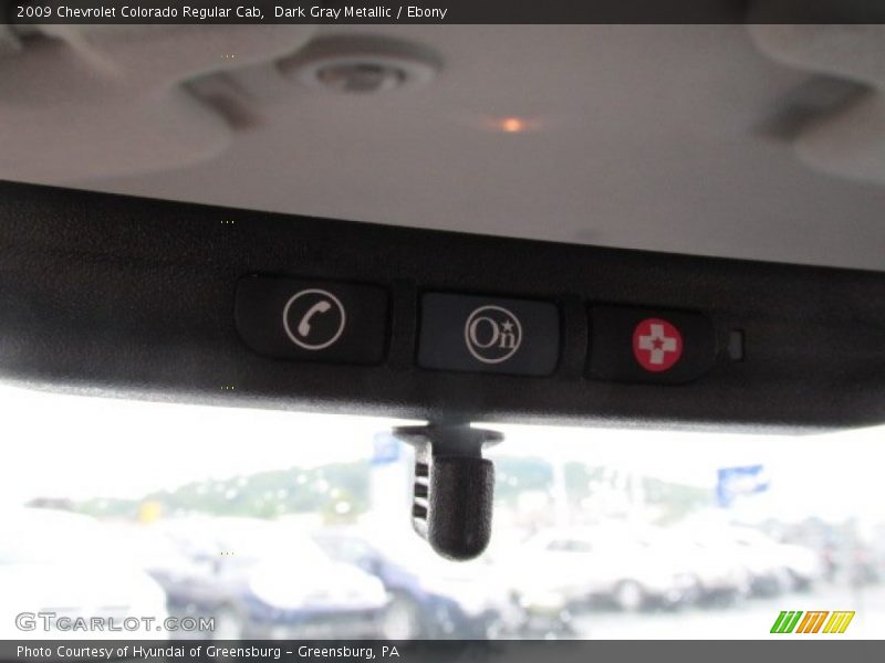 Dark Gray Metallic / Ebony 2009 Chevrolet Colorado Regular Cab