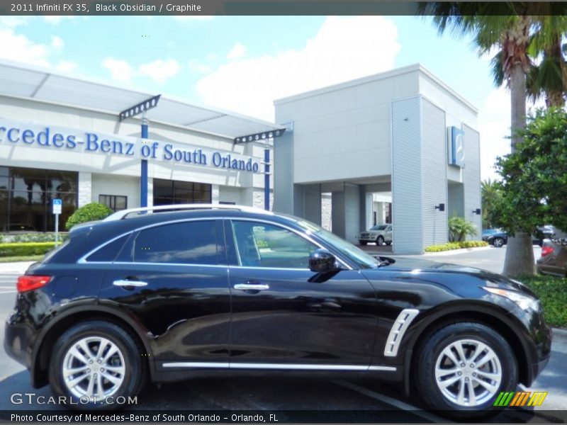 Black Obsidian / Graphite 2011 Infiniti FX 35