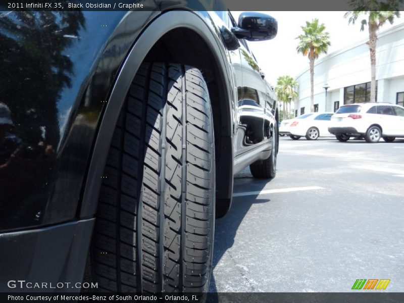 Black Obsidian / Graphite 2011 Infiniti FX 35