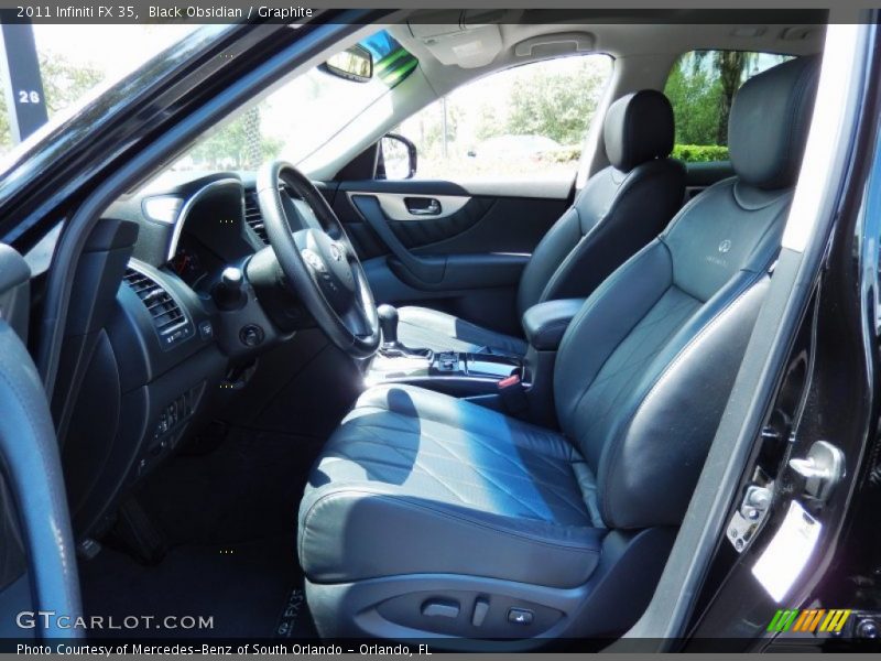 Black Obsidian / Graphite 2011 Infiniti FX 35