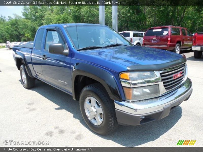 Front 3/4 View of 2005 Canyon SLE Extended Cab 4x4