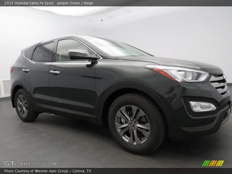 Juniper Green / Beige 2013 Hyundai Santa Fe Sport