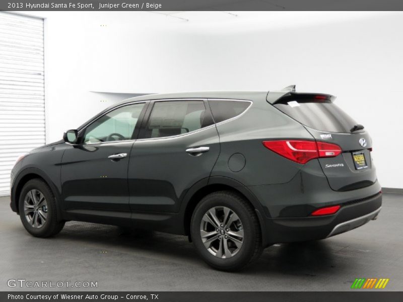 Juniper Green / Beige 2013 Hyundai Santa Fe Sport