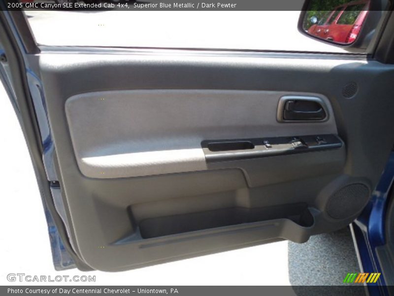 Superior Blue Metallic / Dark Pewter 2005 GMC Canyon SLE Extended Cab 4x4
