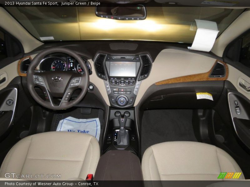 Juniper Green / Beige 2013 Hyundai Santa Fe Sport
