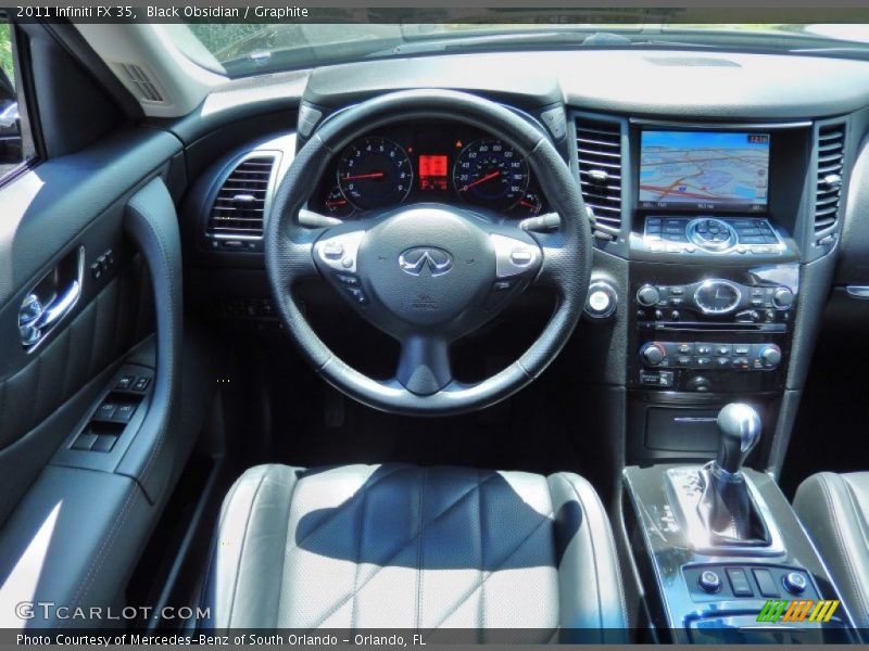 Black Obsidian / Graphite 2011 Infiniti FX 35