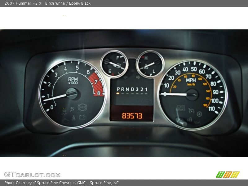  2007 H3 X X Gauges