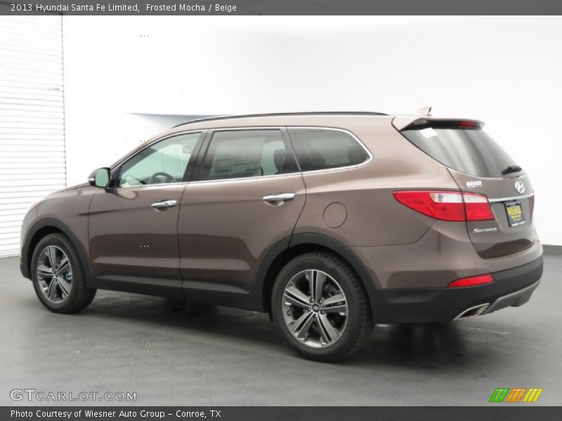 Frosted Mocha / Beige 2013 Hyundai Santa Fe Limited