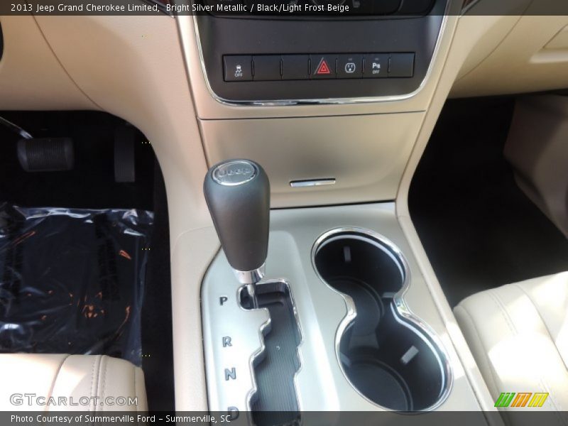 Bright Silver Metallic / Black/Light Frost Beige 2013 Jeep Grand Cherokee Limited