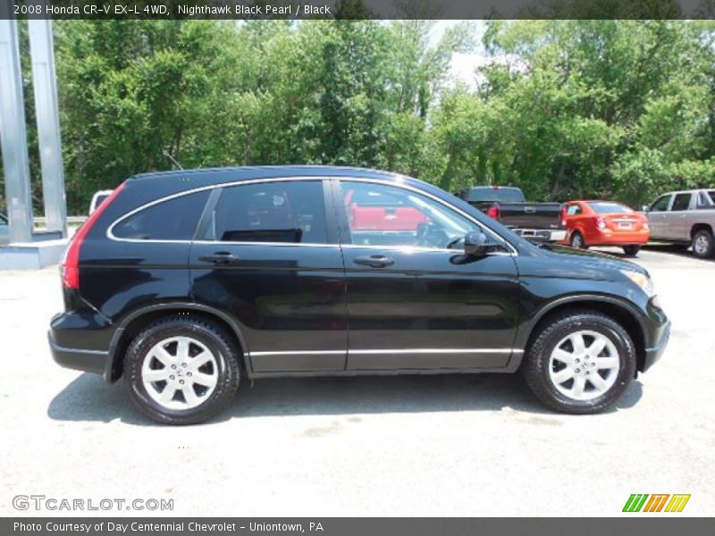 Nighthawk Black Pearl / Black 2008 Honda CR-V EX-L 4WD