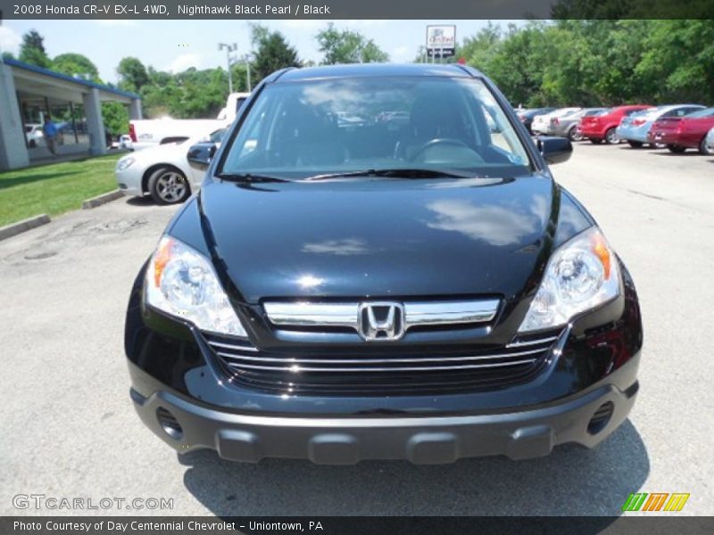 Nighthawk Black Pearl / Black 2008 Honda CR-V EX-L 4WD