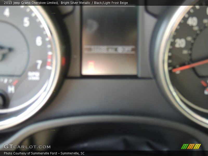 Bright Silver Metallic / Black/Light Frost Beige 2013 Jeep Grand Cherokee Limited