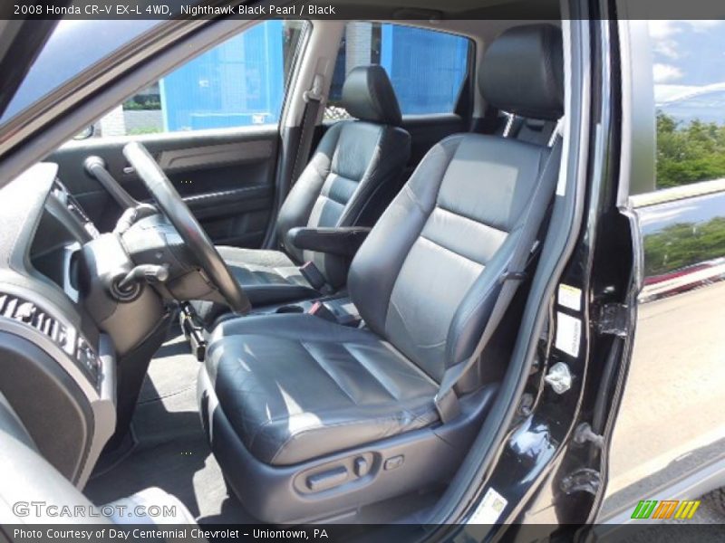 Nighthawk Black Pearl / Black 2008 Honda CR-V EX-L 4WD