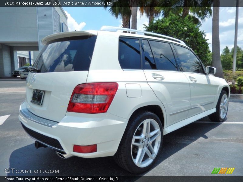 Arctic White / Almond/Black 2010 Mercedes-Benz GLK 350