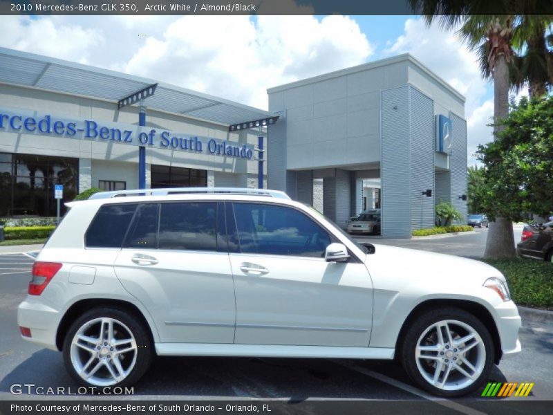 Arctic White / Almond/Black 2010 Mercedes-Benz GLK 350