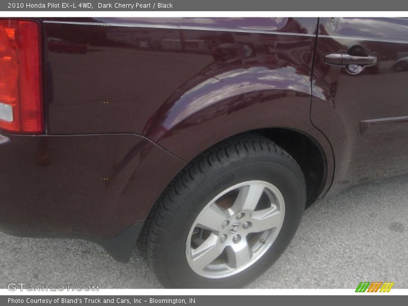 Dark Cherry Pearl / Black 2010 Honda Pilot EX-L 4WD