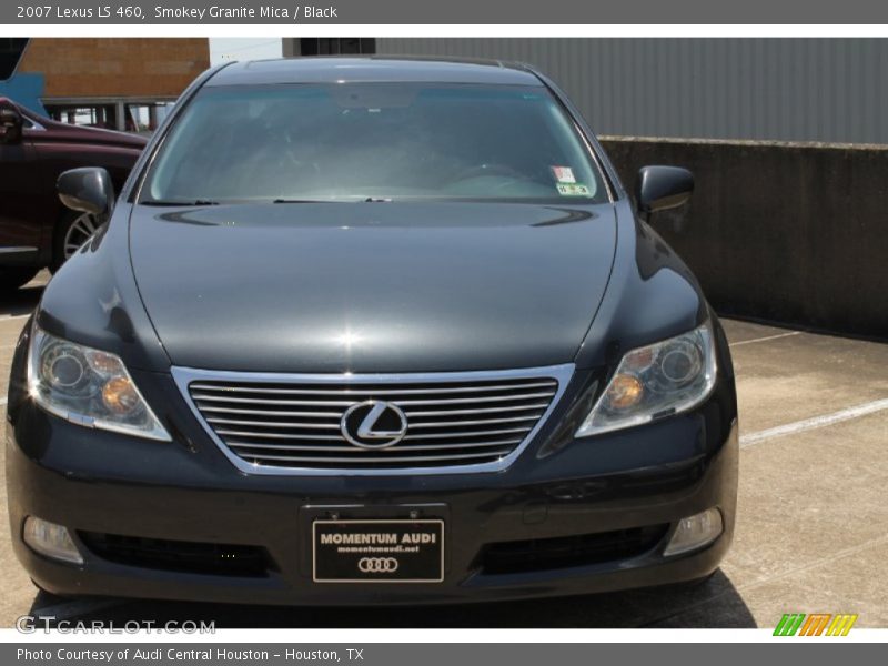 Smokey Granite Mica / Black 2007 Lexus LS 460