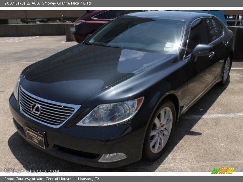 Smokey Granite Mica / Black 2007 Lexus LS 460