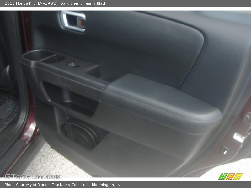 Dark Cherry Pearl / Black 2010 Honda Pilot EX-L 4WD