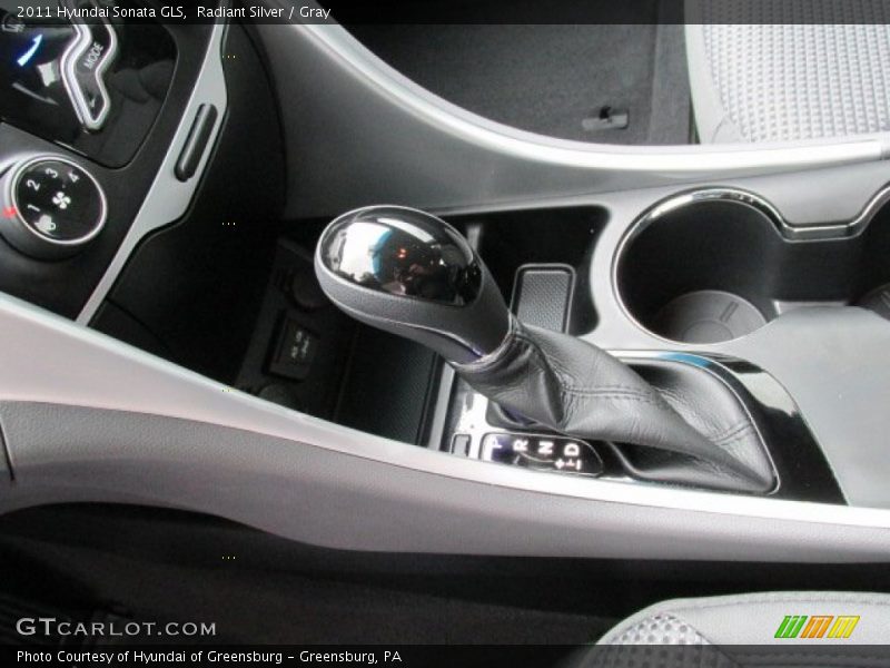 Radiant Silver / Gray 2011 Hyundai Sonata GLS