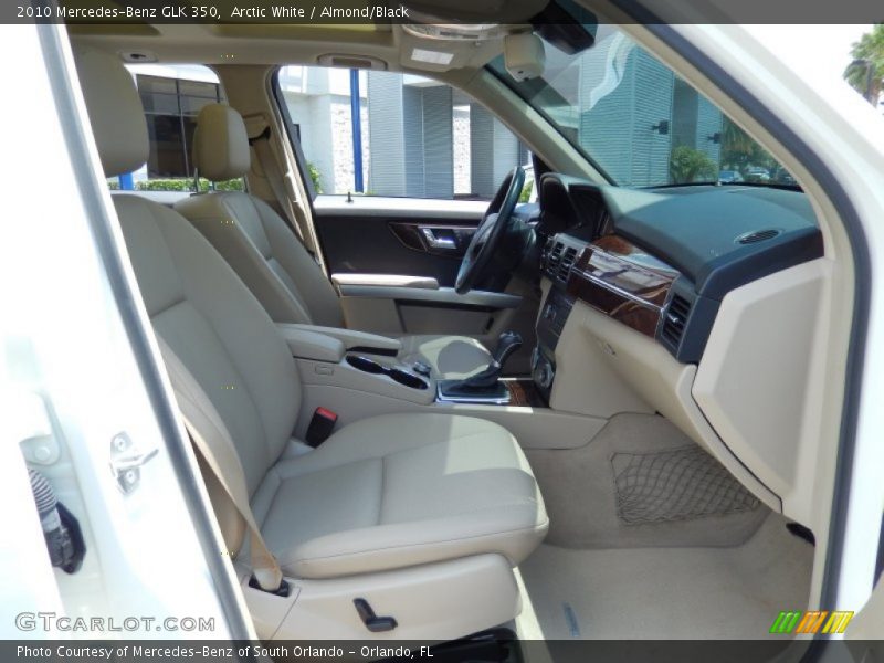 Arctic White / Almond/Black 2010 Mercedes-Benz GLK 350