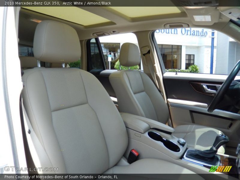 Arctic White / Almond/Black 2010 Mercedes-Benz GLK 350
