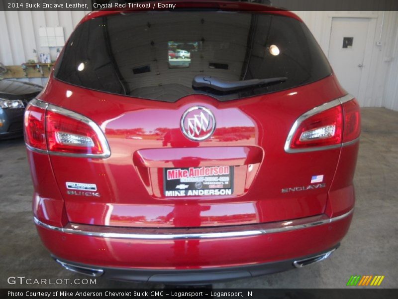 Crystal Red Tintcoat / Ebony 2014 Buick Enclave Leather