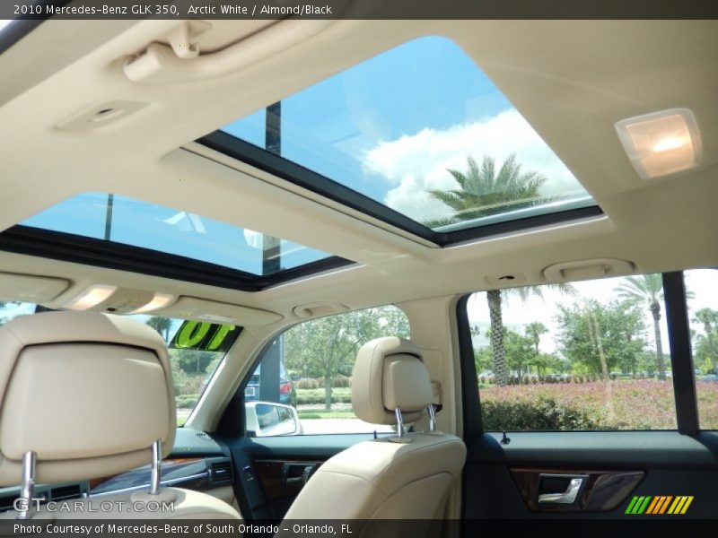 Arctic White / Almond/Black 2010 Mercedes-Benz GLK 350