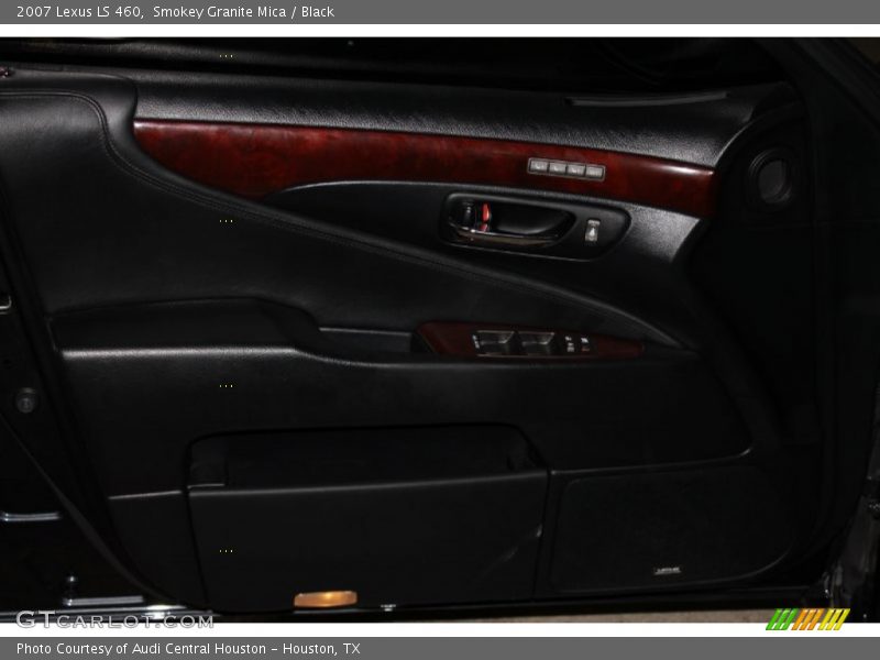Smokey Granite Mica / Black 2007 Lexus LS 460